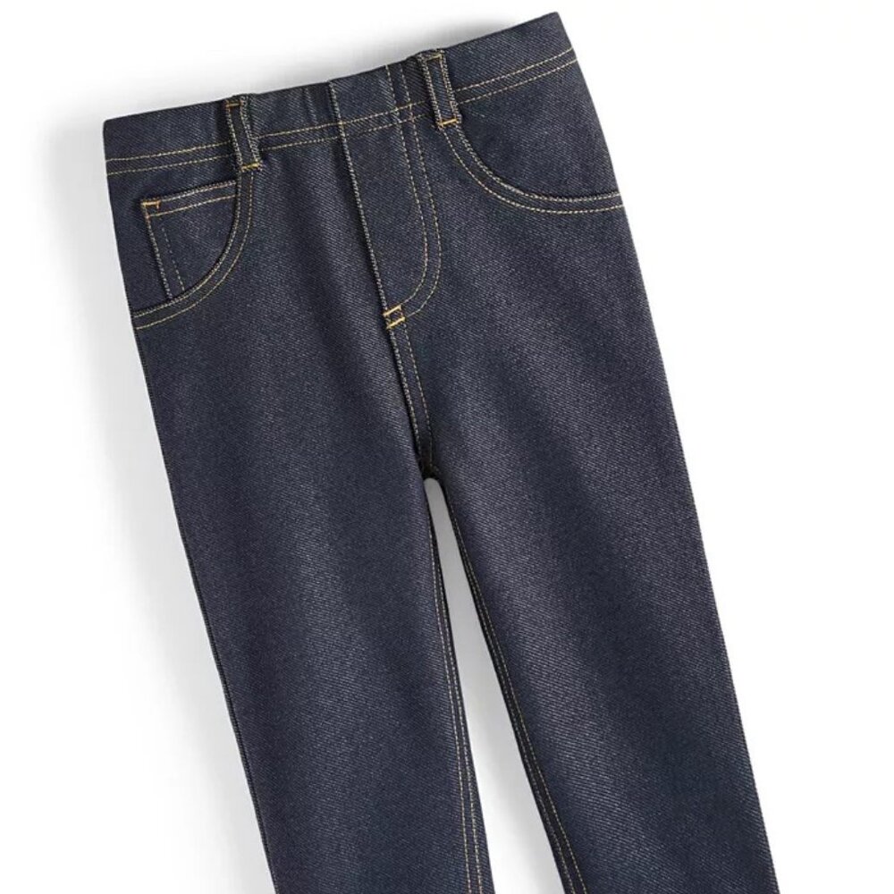 NWT FIRST IMPRESSIONS Toddler Girls Denim Jeggings 2T Indigo Denim